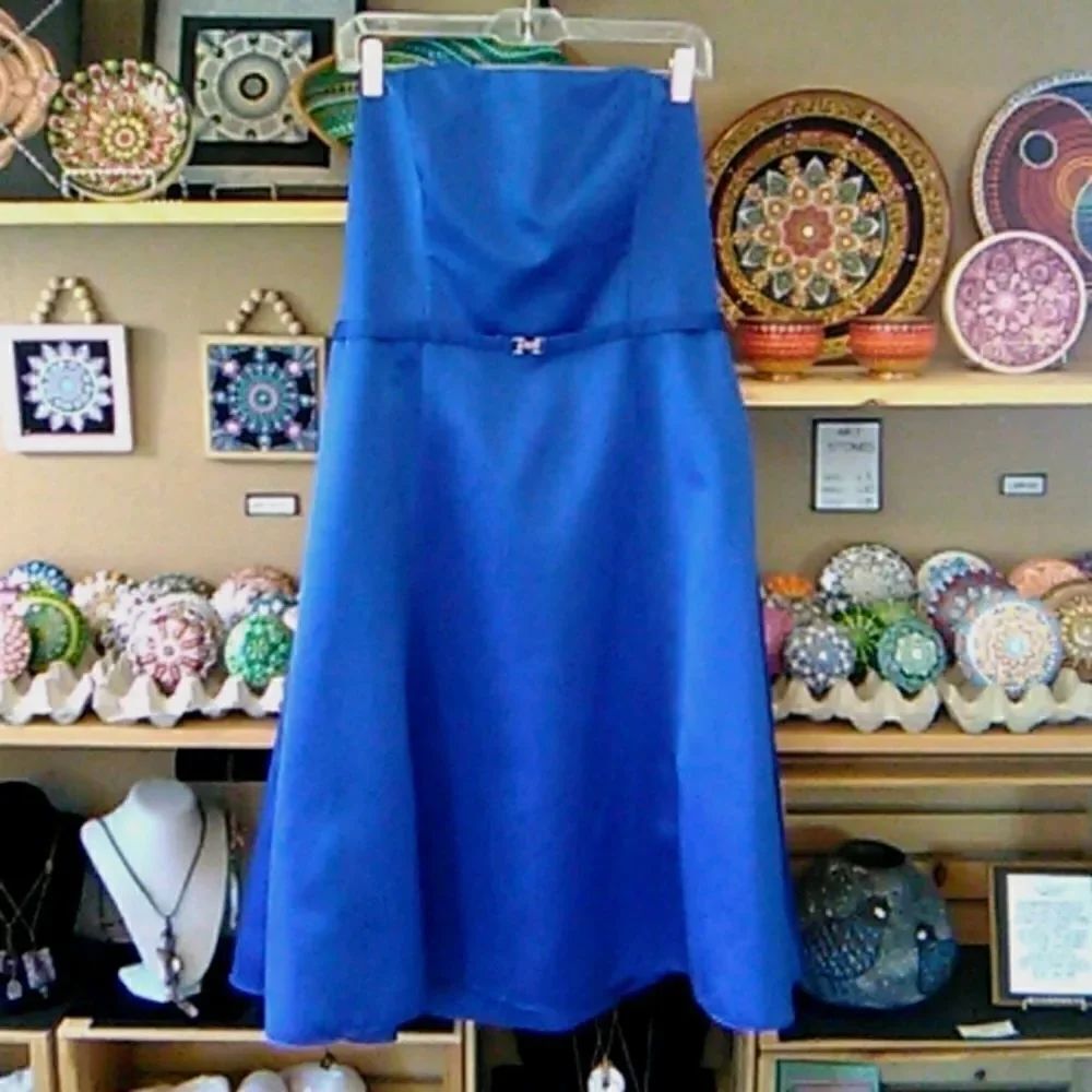 Michaelangelo Strapless Evening Dress